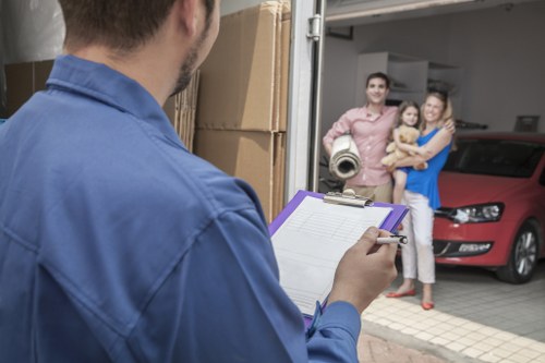 Careful packing and fragile item protection for an Oldford move