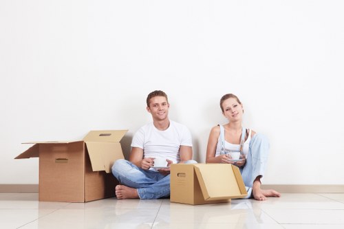 IT equipment prepared for office removals in Oldford